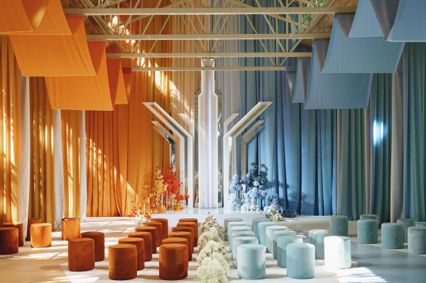 Как лед и пламя: свадьба Bonweddings, вдохновленная