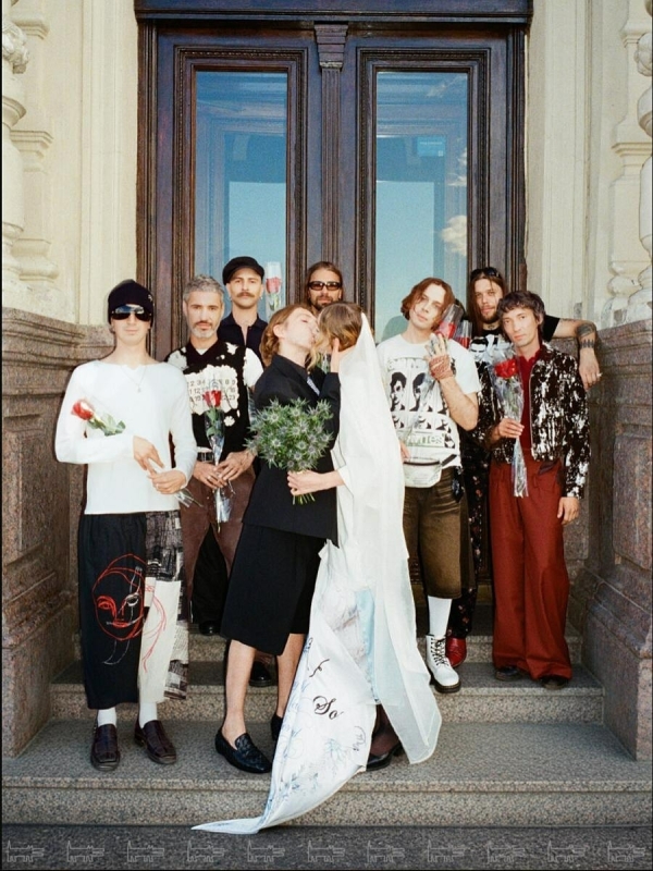 Смотрим свадебную fashion-съемку Марии Миногаровой и Александра