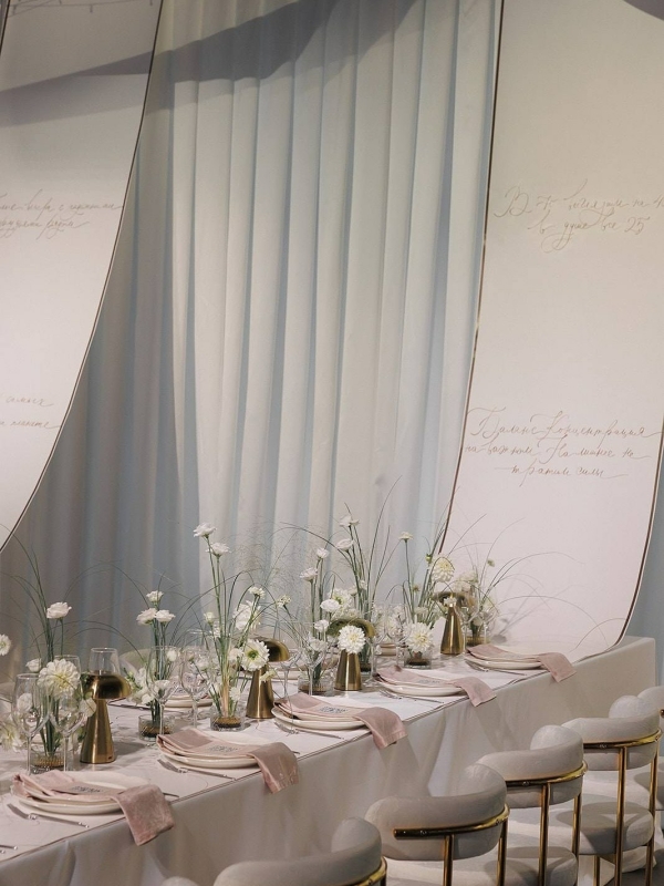 5 главных стилей в свадьбах 2025-2026