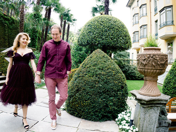 Солнечный Белладжо: прогулка Димы и Лизы