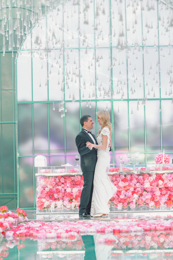 Сад из хрусталя: свадьба Виктории и Вячеслава