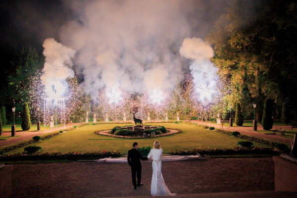 Сад из хрусталя: свадьба Виктории и Вячеслава