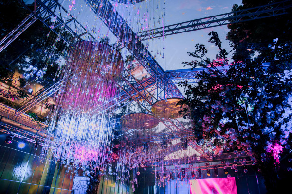 Сад из хрусталя: свадьба Виктории и Вячеслава