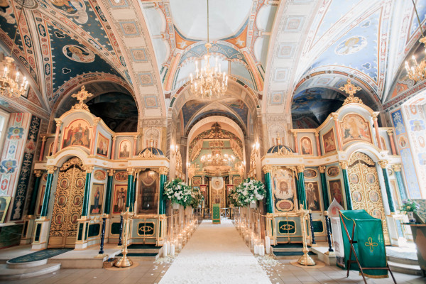 Сад из хрусталя: свадьба Виктории и Вячеслава