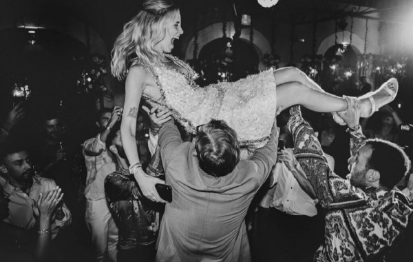 По мотивам королевского торжества: свадьба Кьяры Ферраньи