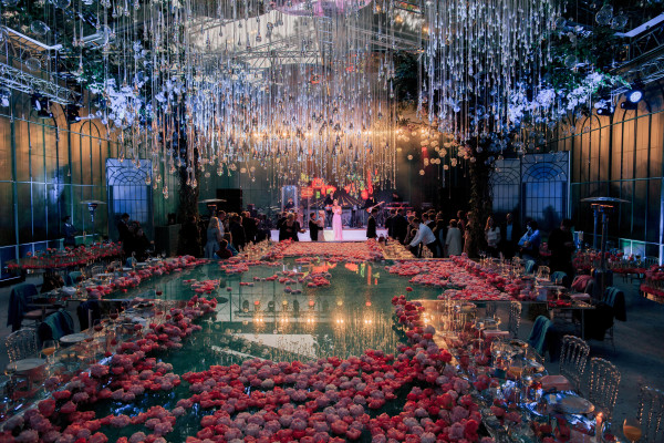 Сад из хрусталя: свадьба Виктории и Вячеслава