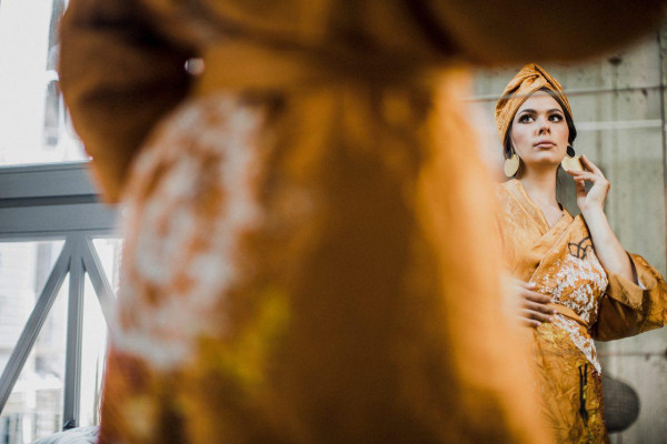 Pre-wedding shoot: теплое утро в родительском доме