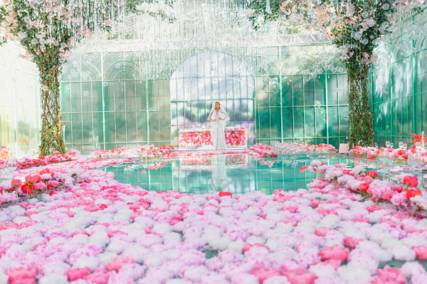 Сад из хрусталя: свадьба Виктории и Вячеслава