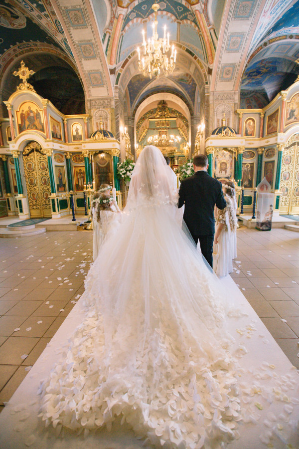 Сад из хрусталя: свадьба Виктории и Вячеслава
