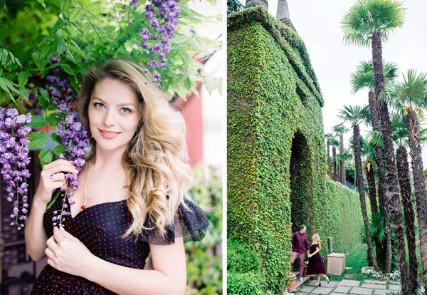 Солнечный Белладжо: прогулка Димы и Лизы