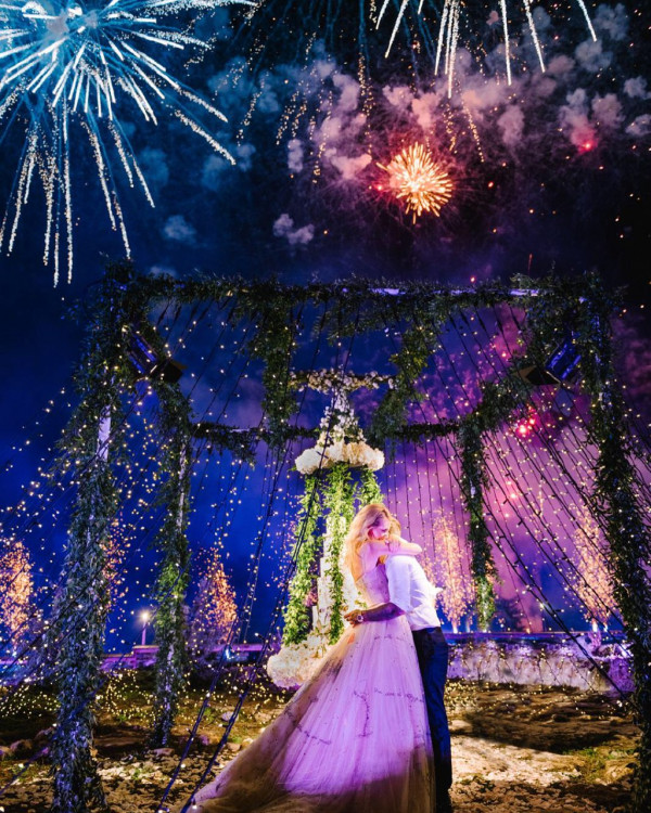 По мотивам королевского торжества: свадьба Кьяры Ферраньи