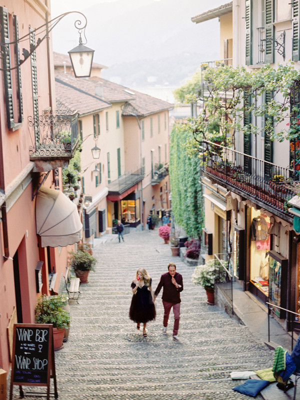 Солнечный Белладжо: прогулка Димы и Лизы