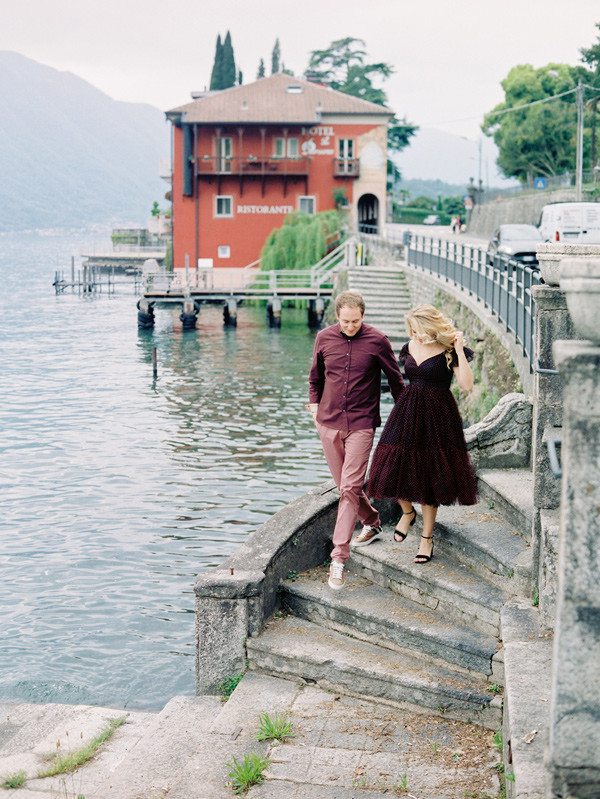 Солнечный Белладжо: прогулка Димы и Лизы