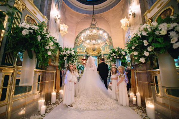 Сад из хрусталя: свадьба Виктории и Вячеслава
