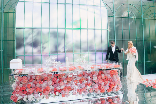 Сад из хрусталя: свадьба Виктории и Вячеслава