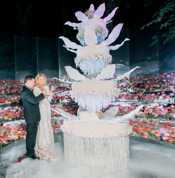 Сад из хрусталя: свадьба Виктории и Вячеслава