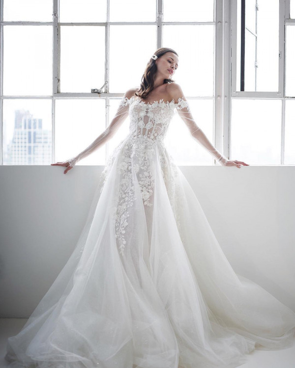 Свадебные платья: 5 пышных моделей для современных