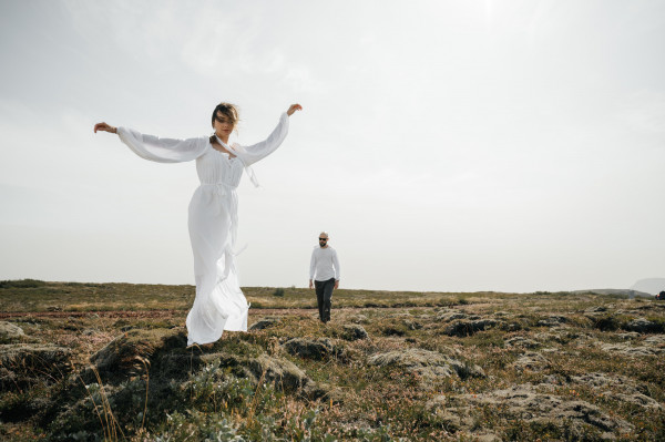 Церемония на черном пляже в Исландии