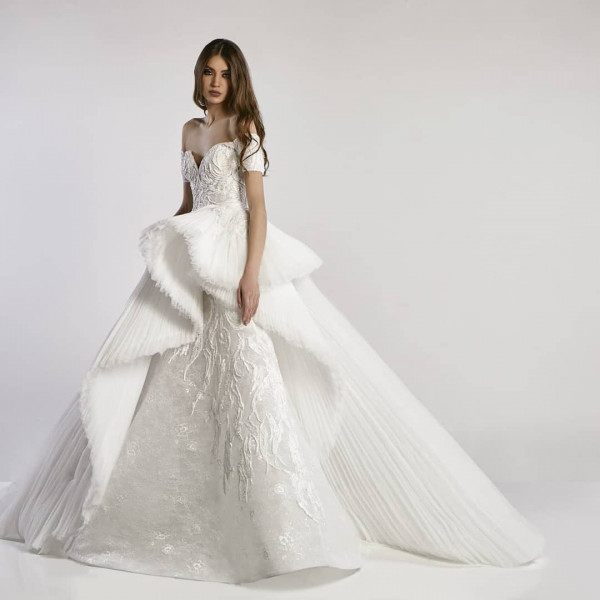 Свадебные платья: 5 пышных моделей для современных