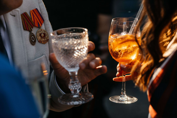 Осенняя свадьба Анны и Расима в ресторане