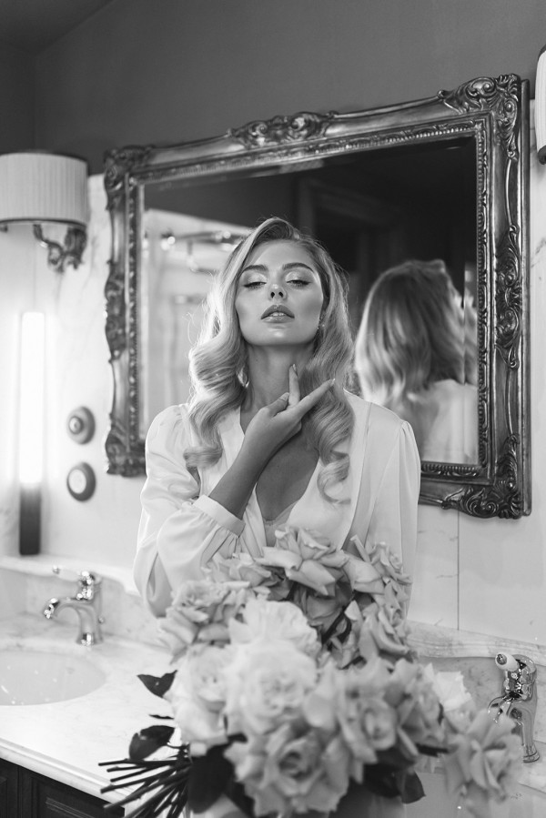 Утро невесты: пример фотосессии в итальянском стиле