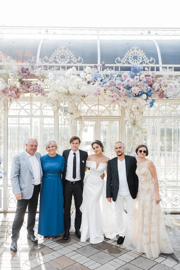 Свадьба Елизаветы и Германа в загородном поселке