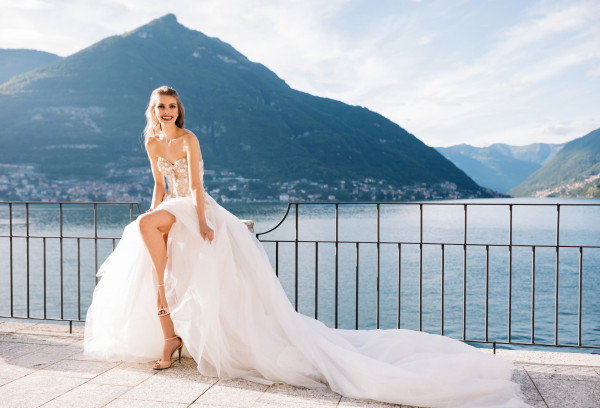 Нежные и воздушные платья Galia Lahav —