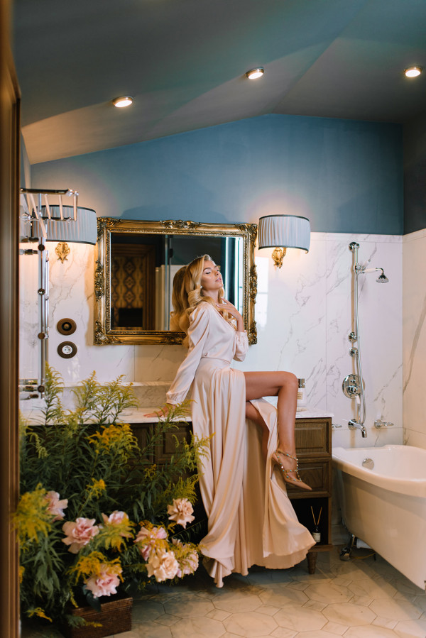 Утро невесты: пример фотосессии в итальянском стиле