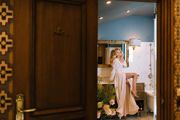 Утро невесты: пример фотосессии в итальянском стиле