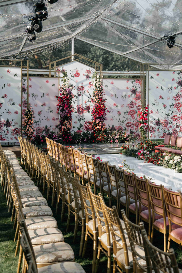 3 свадьбы в лесу среди елей и