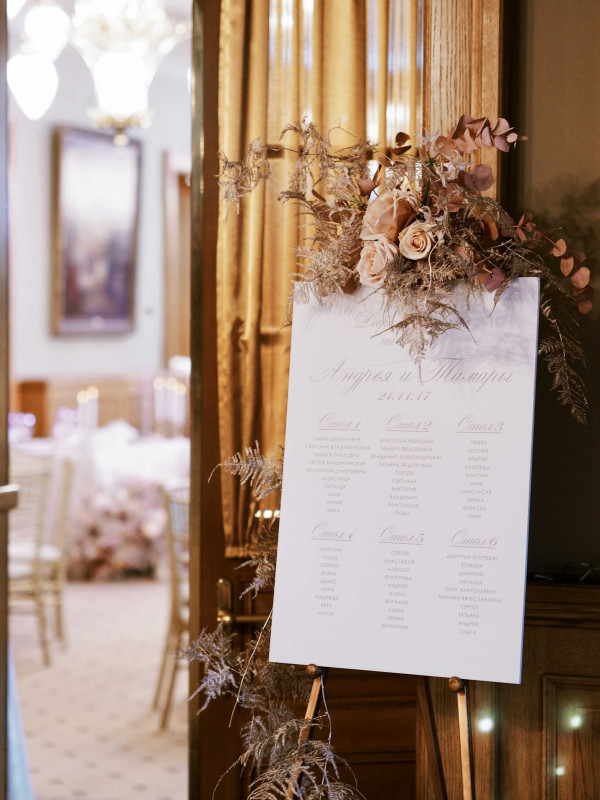 Уютная свадьба Тамары и Андрея в отеле