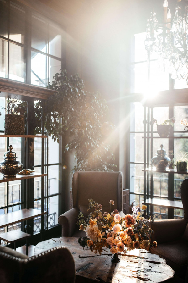 Осенняя свадьба Анны и Расима в ресторане