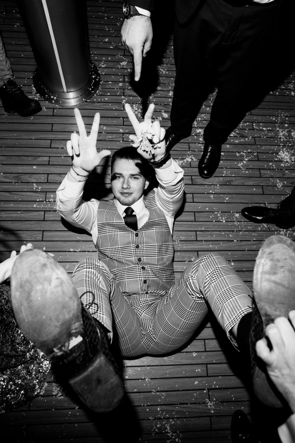 Свадьба на яхте флотилии Radisson Royal Moscow