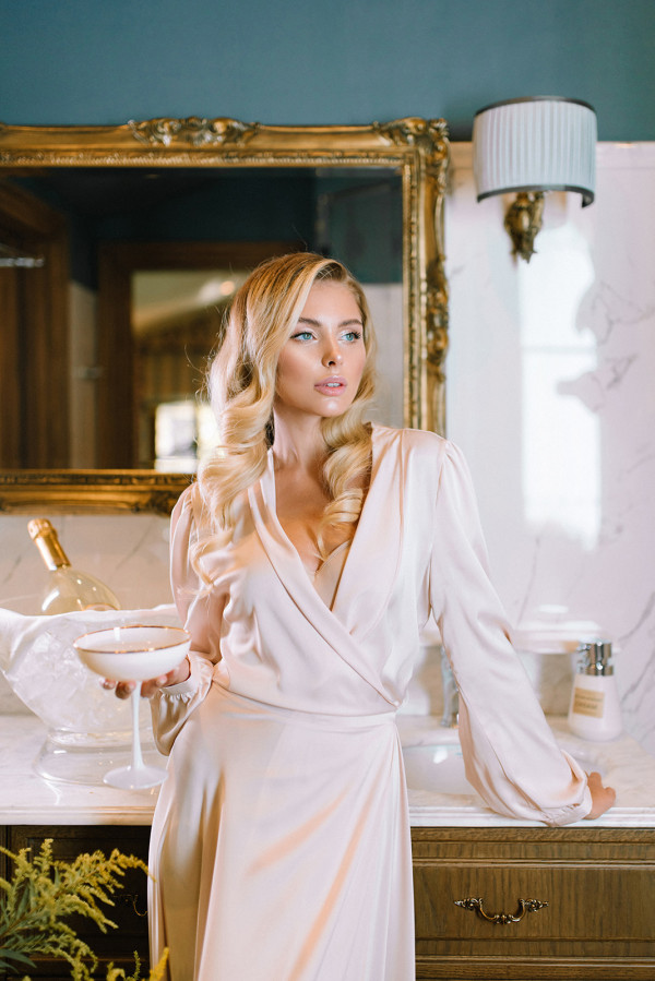 Утро невесты: пример фотосессии в итальянском стиле