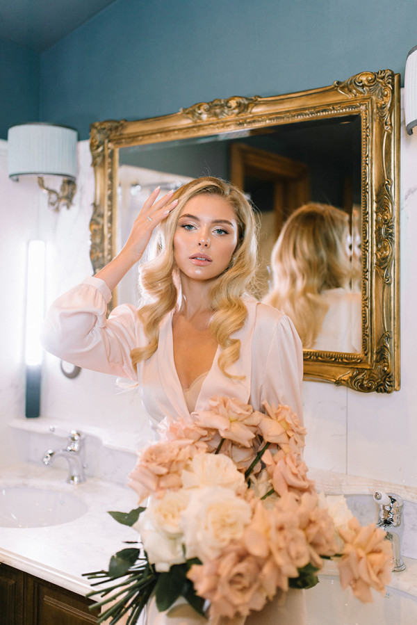 Утро невесты: пример фотосессии в итальянском стиле