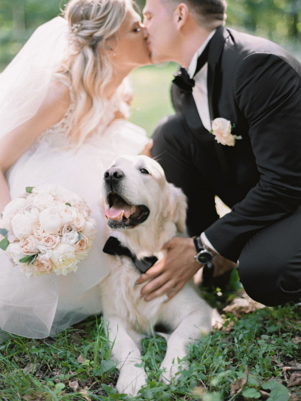 Классическая свадьба Ольги и Николая в нежно-розовых