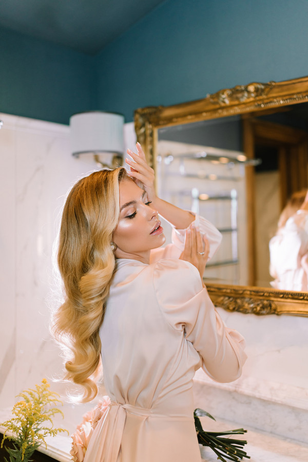 Утро невесты: пример фотосессии в итальянском стиле