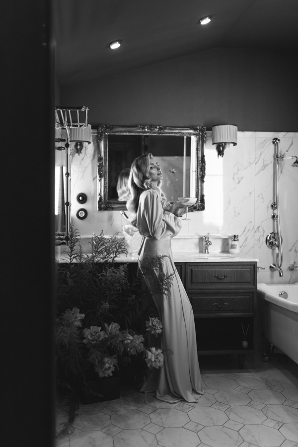 Утро невесты: пример фотосессии в итальянском стиле
