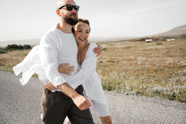 Церемония на черном пляже в Исландии