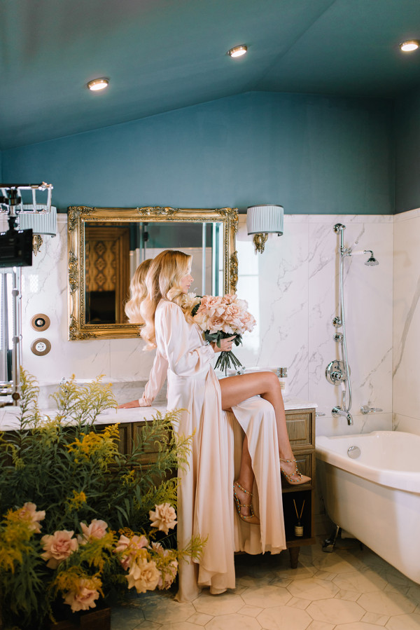 Утро невесты: пример фотосессии в итальянском стиле