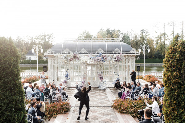 Свадьба Елизаветы и Германа в загородном поселке