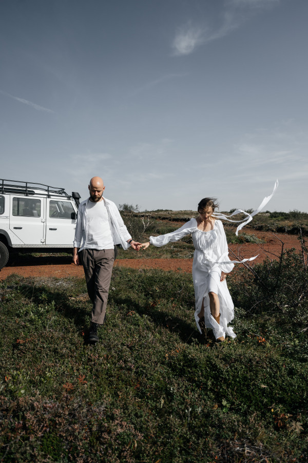 Церемония на черном пляже в Исландии