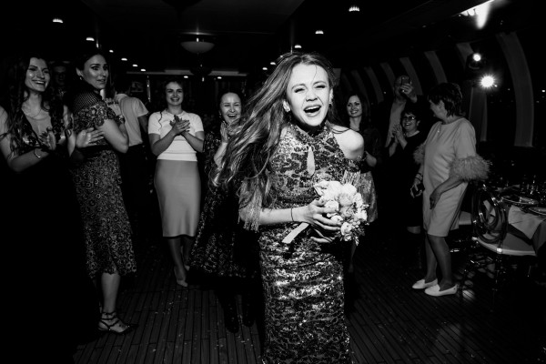 Свадьба на яхте флотилии Radisson Royal Moscow