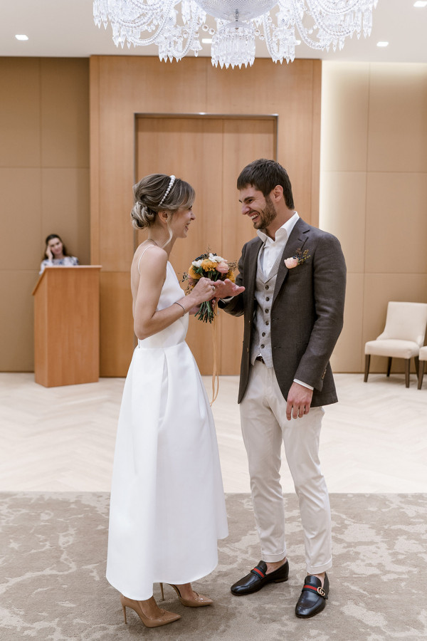 Уютная свадьба с осенним настроением