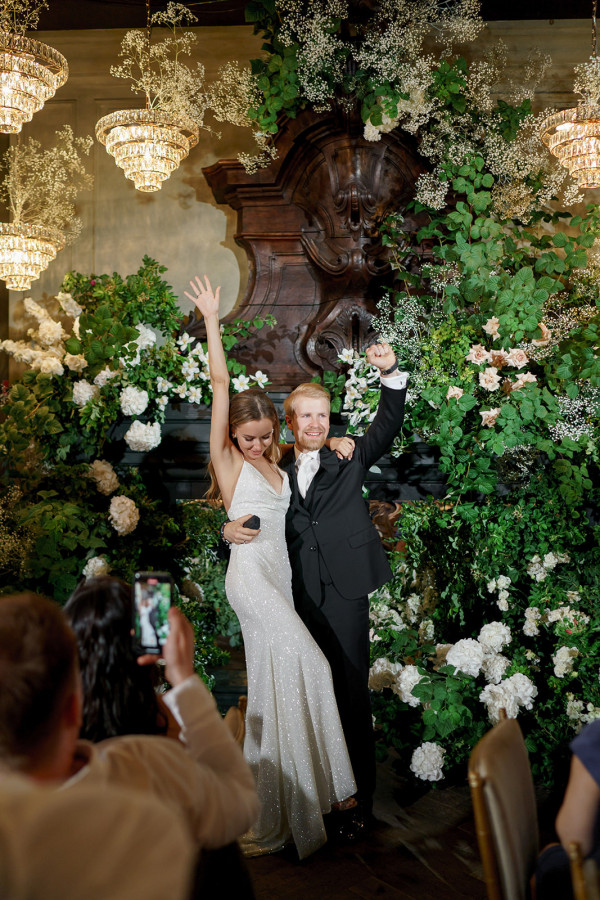 Утонченная свадьба в ресторане Modus