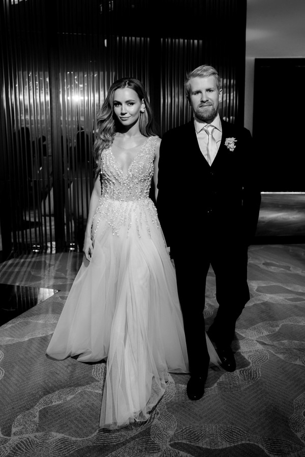 Утонченная свадьба в ресторане Modus