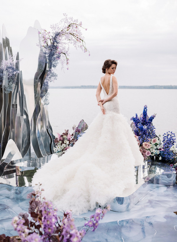 «Стихия любви» — эффектная свадьба в темных