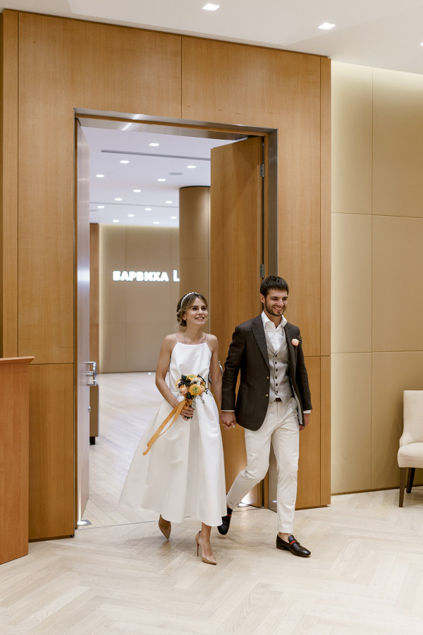 Уютная свадьба с осенним настроением