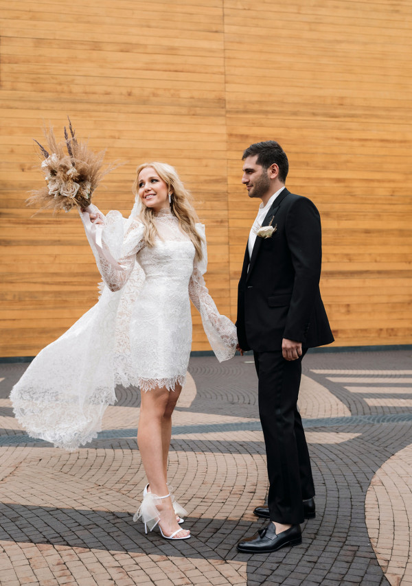 Стильный свадебный ужин в ресторане Cristal Room