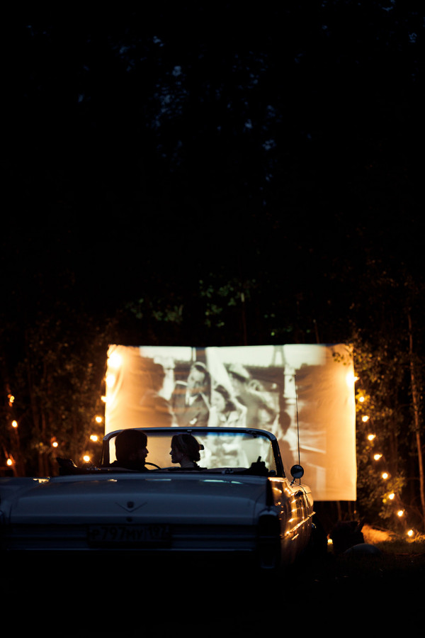 Романтичное предложение руки и сердца в конце